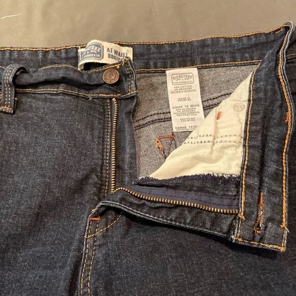 Levi’s Signature At Waist Boot Cut denim jeans 12M - Picture 6 of 6